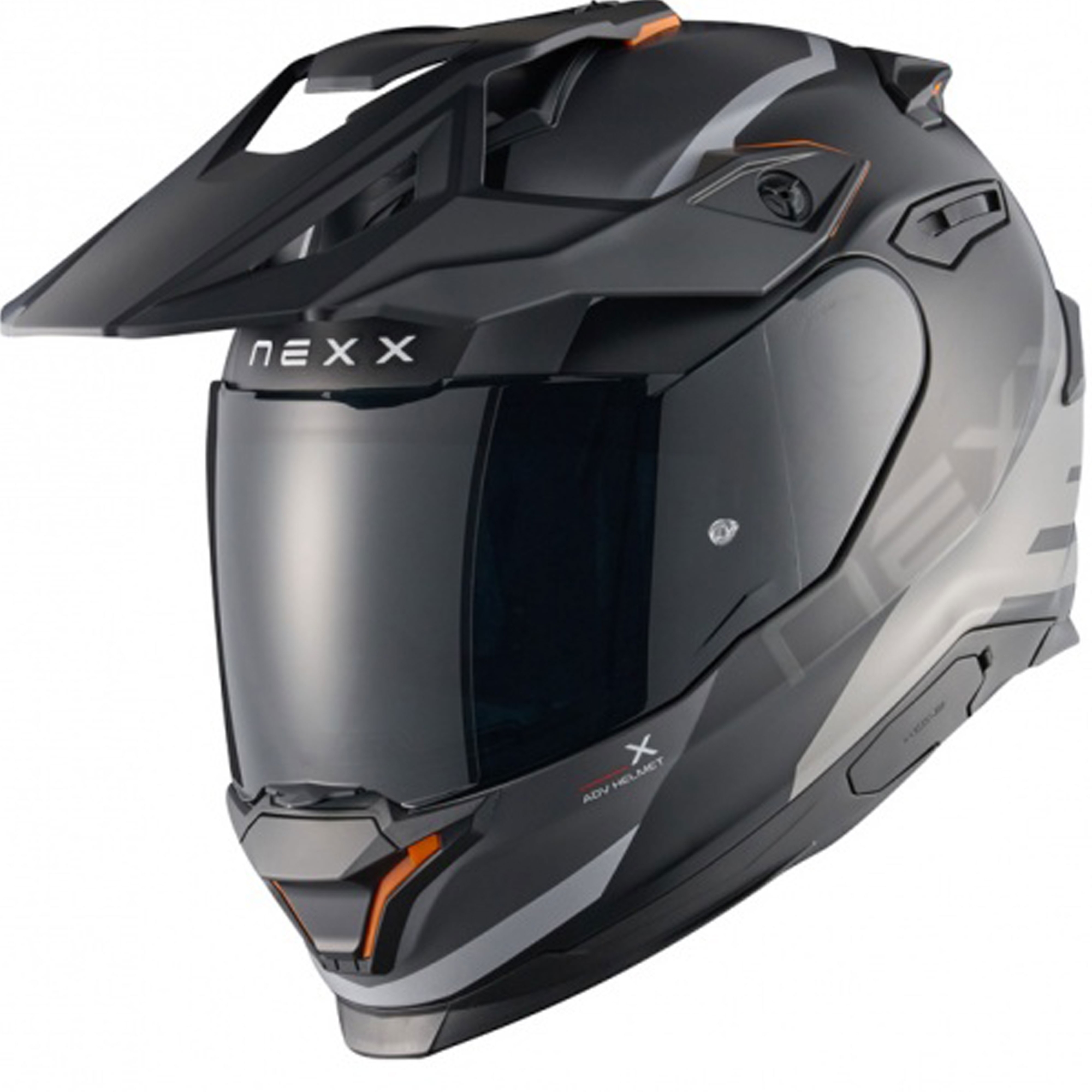 Enduro helma na motorku NEXX Y.TRAVL Quest matná černo-šedá Velikost: XS
