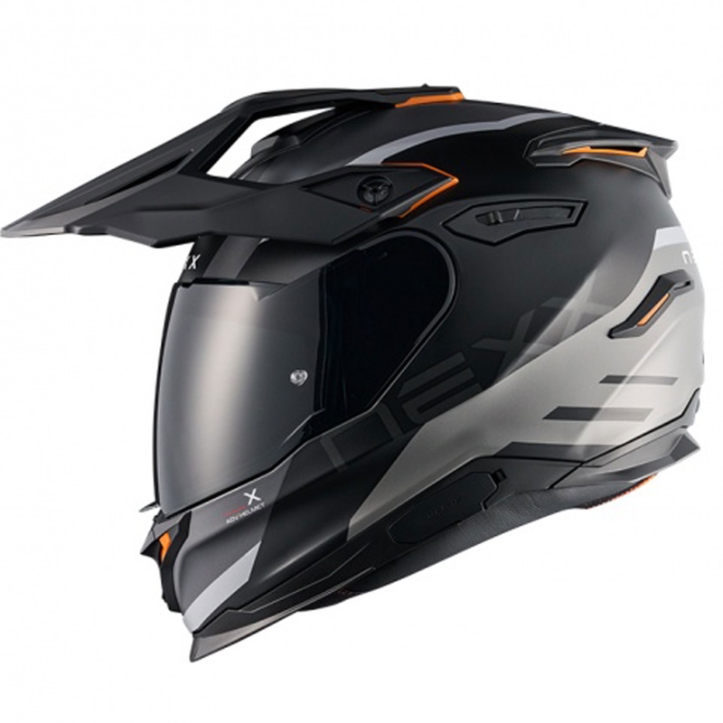 Enduro helma na motorku NEXX Y.TRAVL Quest matná černo-šedá výprodej