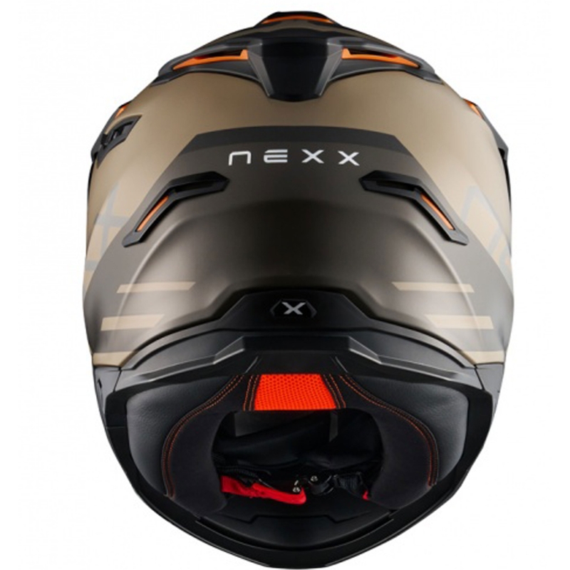 Enduro helma na motorku NEXX Y.TRAVL Quest matná pískovo-černá