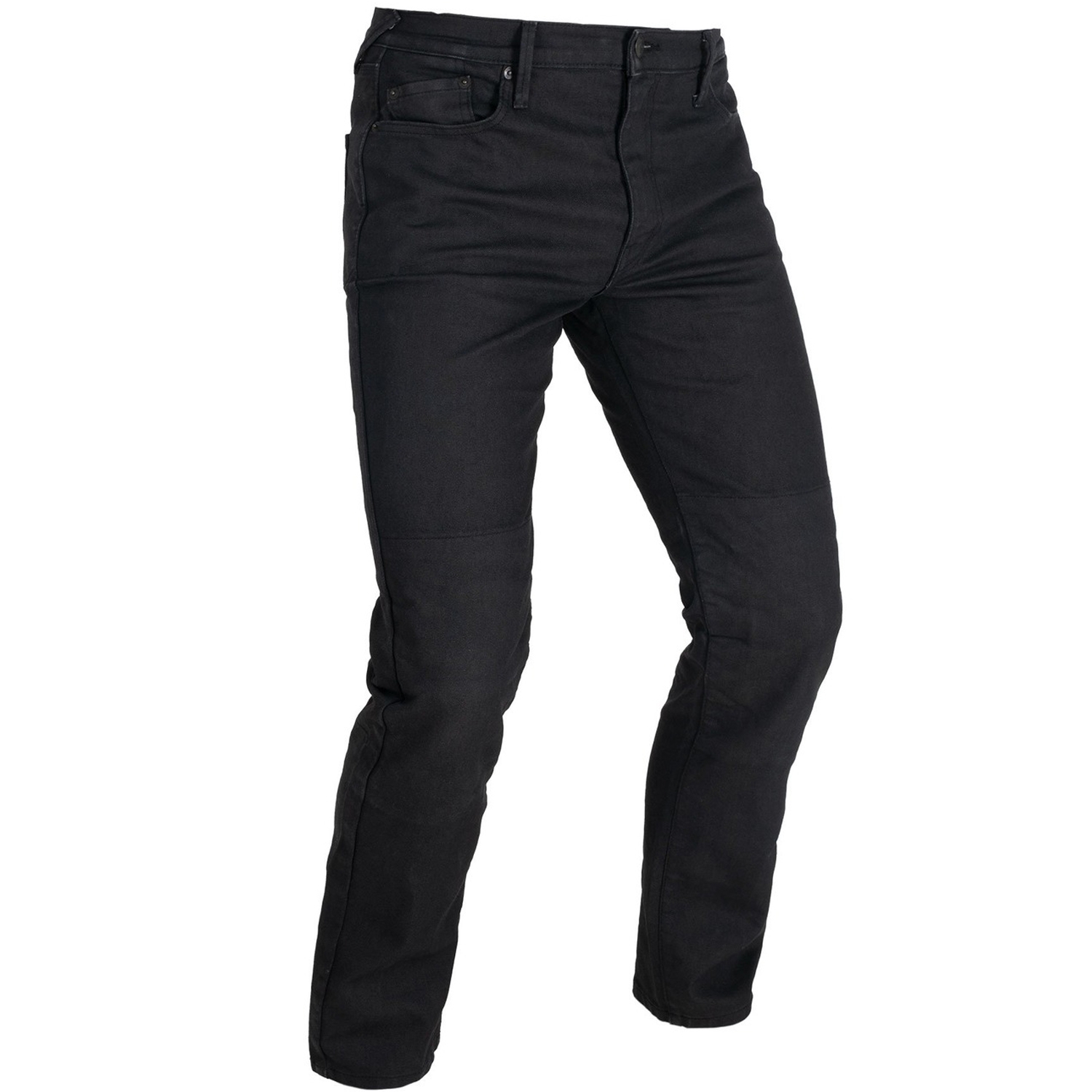 Džíny na motorku Oxford Original Approved AAA Straight Jeans černé Velikost: W32/L32