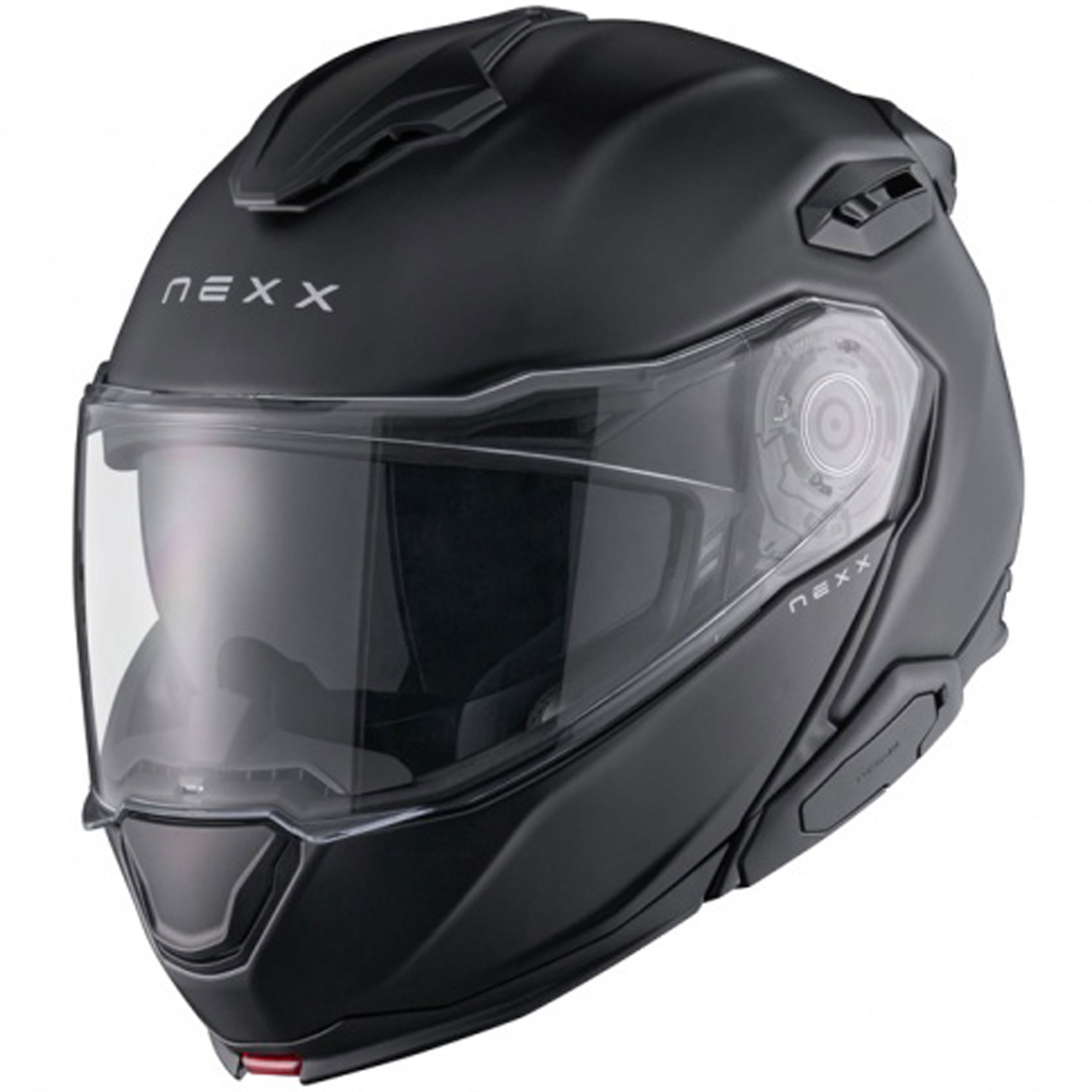 Vyklápěcí helma na motorku Nexx X.Lifetour Plain matná černá Velikost: XS