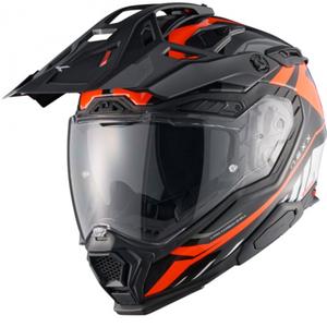 Enduro helma na motorku Nexx X.WED3 Gobi oranžovo-bílá