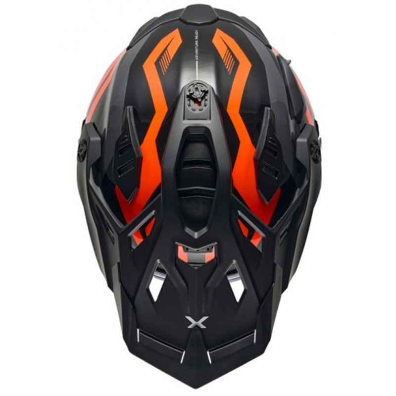 Enduro helma na motorku Nexx X.WED3 Gobi oranžovo-bílá výprodej
