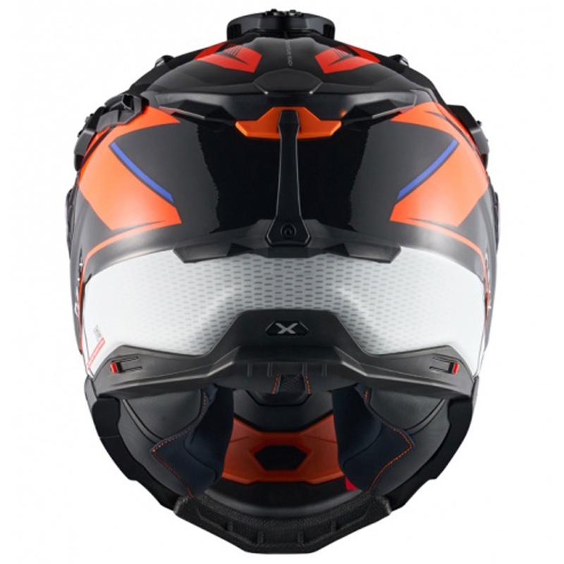 Enduro helma na motorku Nexx X.WED3 Gobi oranžovo-bílá výprodej