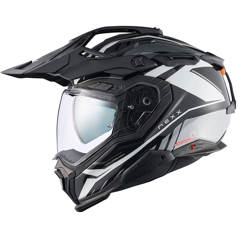 Enduro helma na motorku Nexx X.WED3 Gobi bílo-šedá výprodej