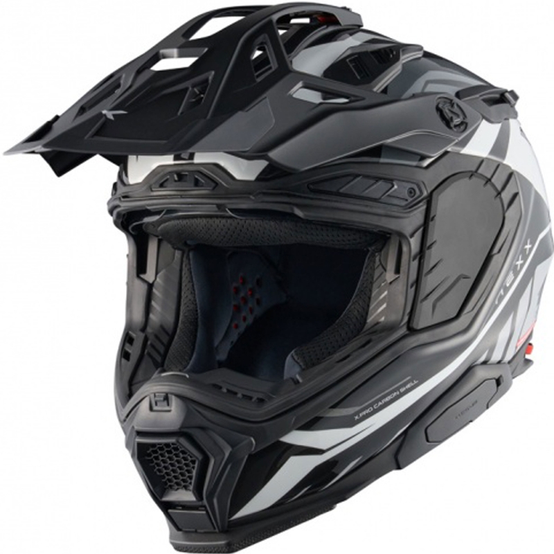 Enduro helma na motorku Nexx X.WED3 Gobi bílo-šedá výprodej