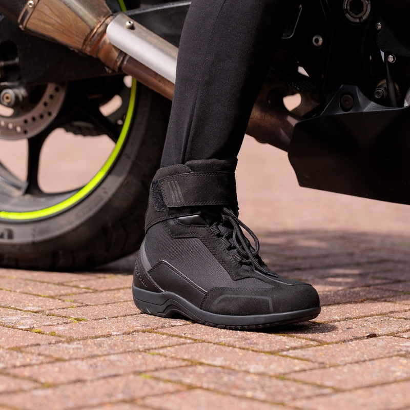 Dámské boty na motorku Oxford Spartan Air černé