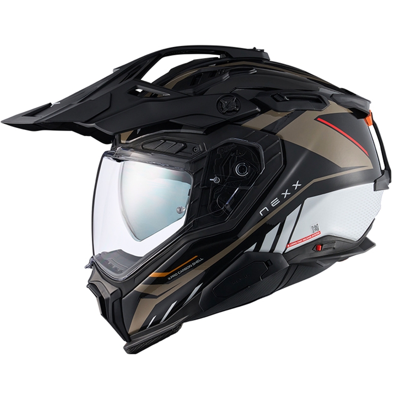 Enduro helma na motorku Nexx X.WED3 Gobi pískovo-bílá