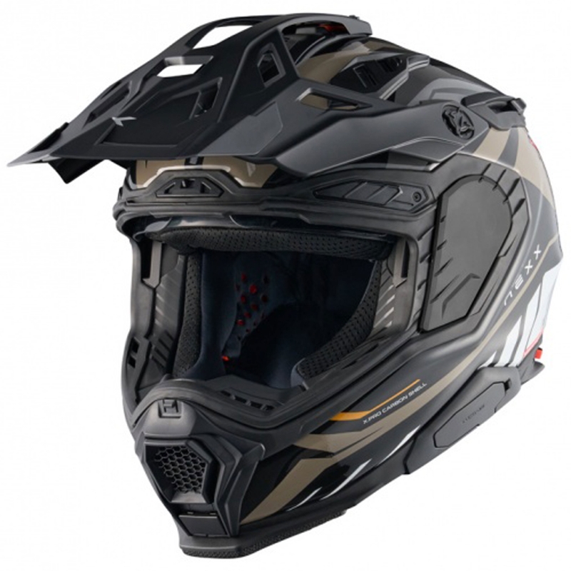 Enduro helma na motorku Nexx X.WED3 Gobi pískovo-bílá