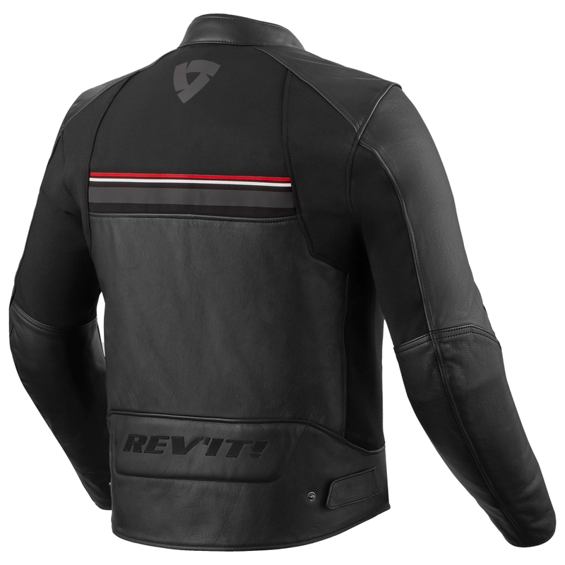 Bunda na motorku Revit Mile 2 černo-červená