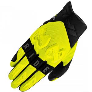 Rukavice na motorku Shima Drift fluo žluto-černé