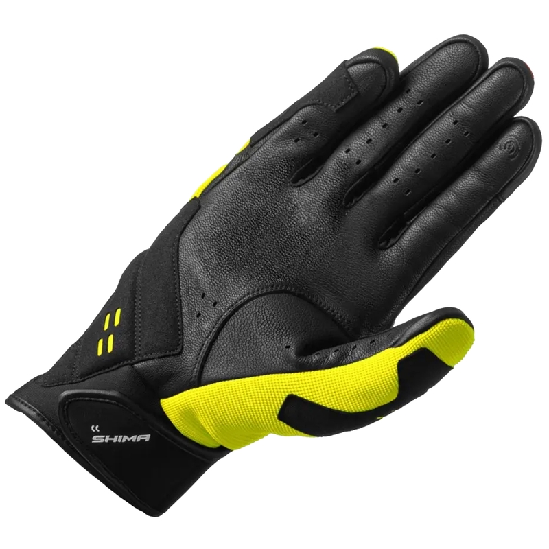 Rukavice na motorku Shima Drift fluo žluto-černé