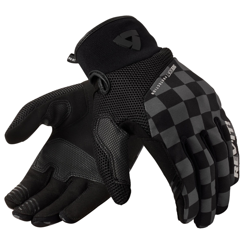 Rukavice na motorku Revit Surge černo-šedé