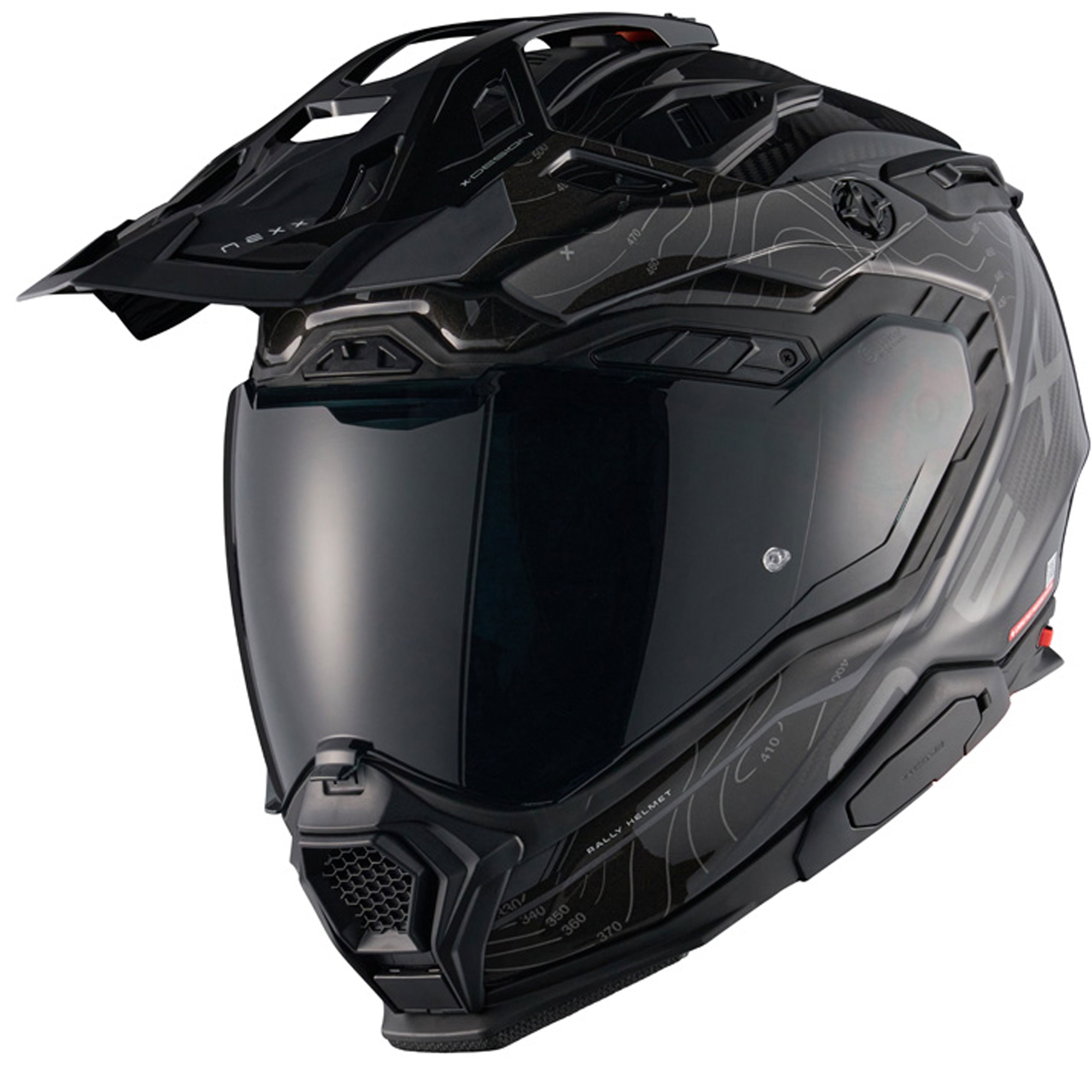 Enduro helma na motorku Nexx X.WED3 Furka černo-šedá Velikost: 2XS
