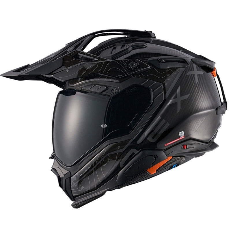 Enduro helma na motorku Nexx X.WED3 Furka černo-šedá