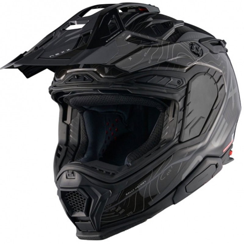 Enduro helma na motorku Nexx X.WED3 Furka černo-šedá