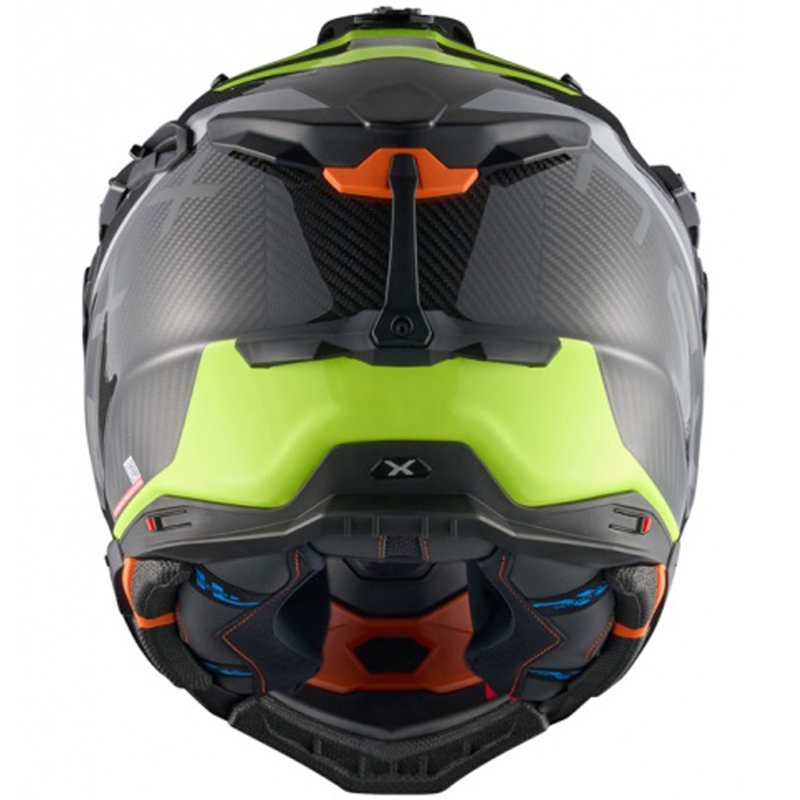 Enduro helma na motorku Nexx X.WED3 Furka šedo-fluo žlutá