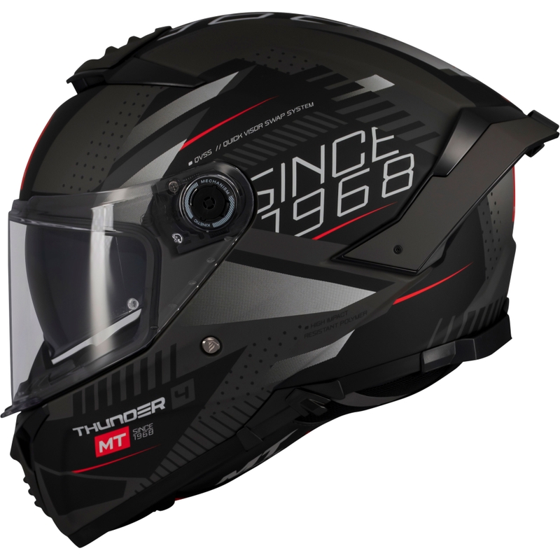 Integrální helma na motorku MT Thunder 4 SV Luminence matná černá