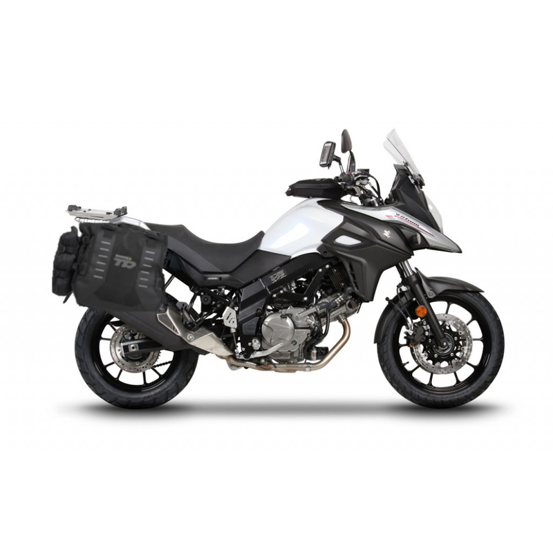 Kompletní sada bočních adventure brašen SHAD TERRA TR40, včetně montážní sady SHAD SUZUKI DL 650 V-Strom