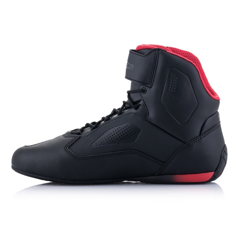Boty na motorku Alpinestars Faster 3 Rideknit černo-červeno-fluo žluto-šedé