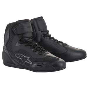 Dámské boty na motorku Alpinestars Stella Faster-3 Rideknit černo-šedo antracitové