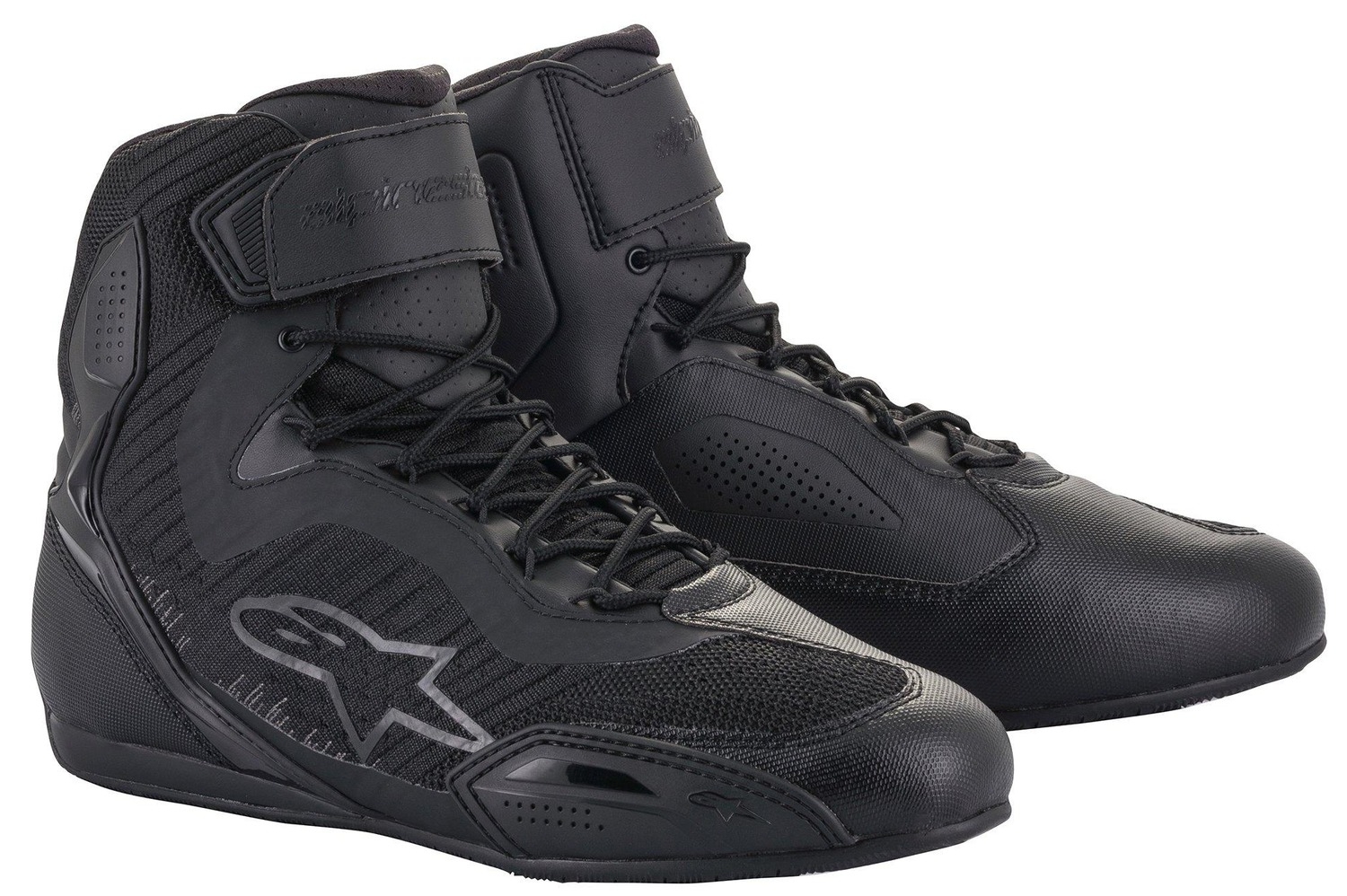 Dámské boty na motorku Alpinestars Stella Faster-3 Rideknit černo-šedo antracitové Velikost: 37,5