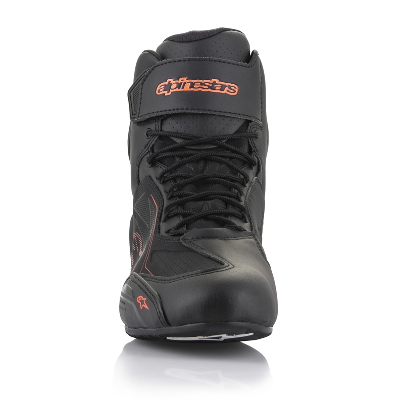 Boty na motorku Alpinestars Faster 3 Drystar černo-fluo červené