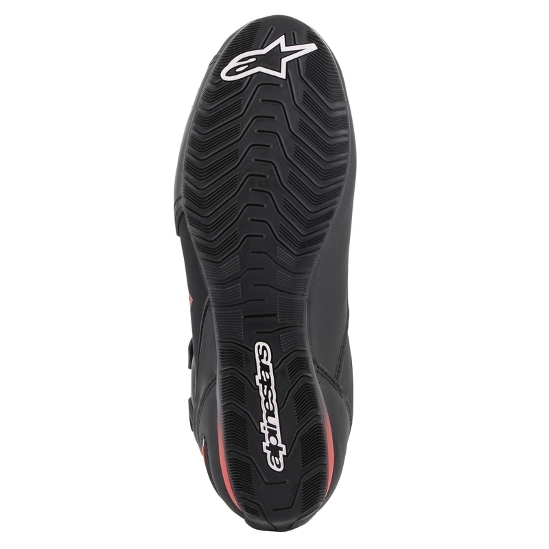 Boty na motorku Alpinestars Faster 3 Drystar černo-fluo červené