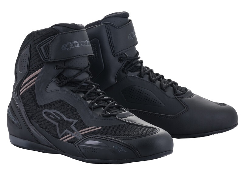 Boty na motorku Alpinestars Faster 3 Rideknit černo-černé Velikost: 38,5