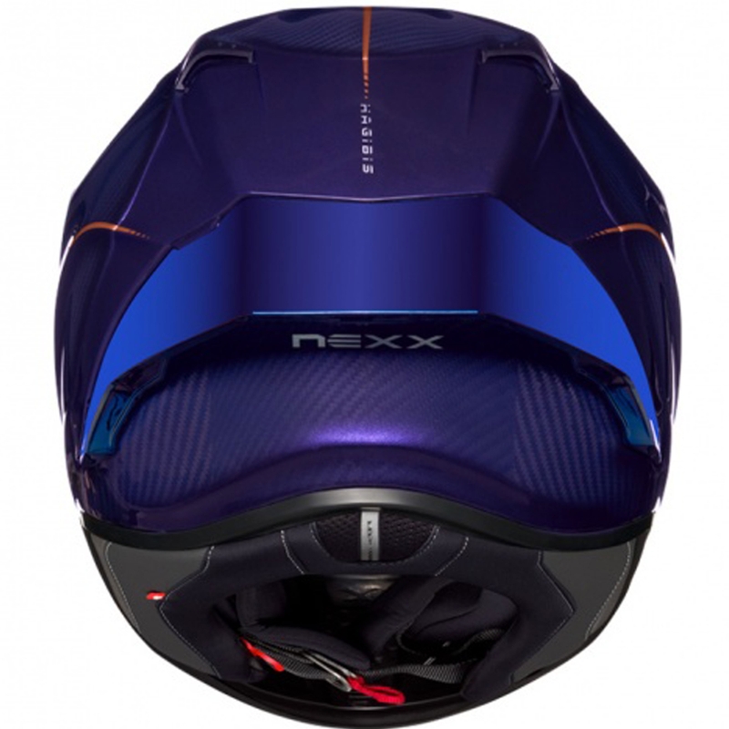 Integrální helma na motorku Nexx X.R3R Hagibis Carbon fialová