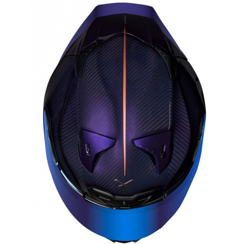 Integrální helma na motorku Nexx X.R3R Hagibis Carbon fialová