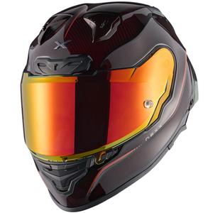 Integrální helma na motorku Nexx X.R3R Hagibis Carbon červená