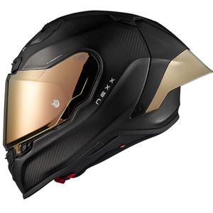 Integrální helma na motorku Nexx X.R3R Zero PRO 2 Carbon matná zlatá