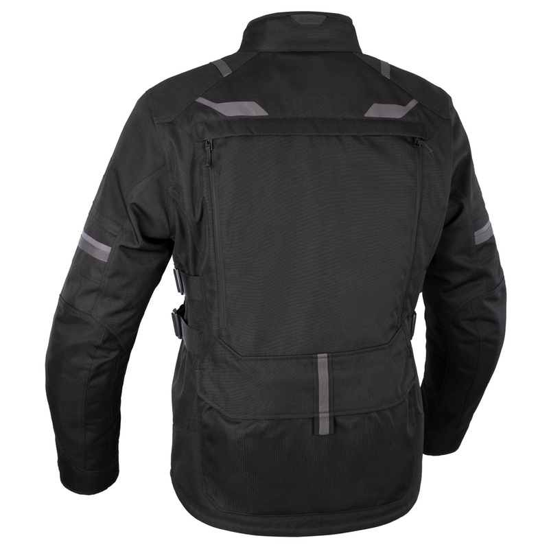 Bunda na motorku Oxford Advanced Rockland Dry2Dry černá