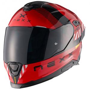 Integrální helma na motorku NEXX Y.100R Fade červeno-černá