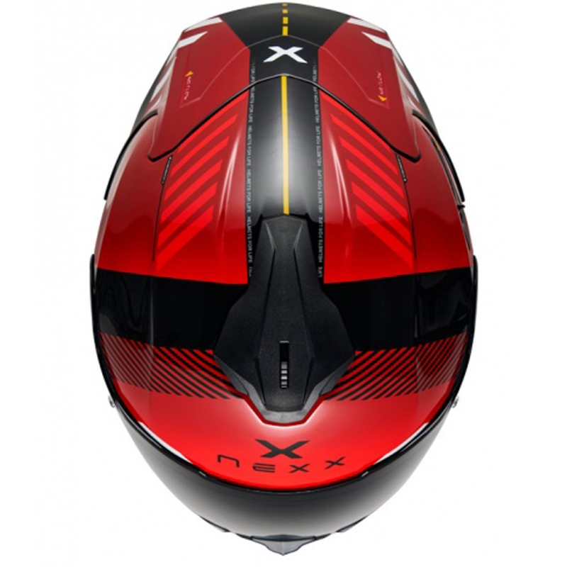 Integrální helma na motorku NEXX Y.100R Fade červeno-černá
