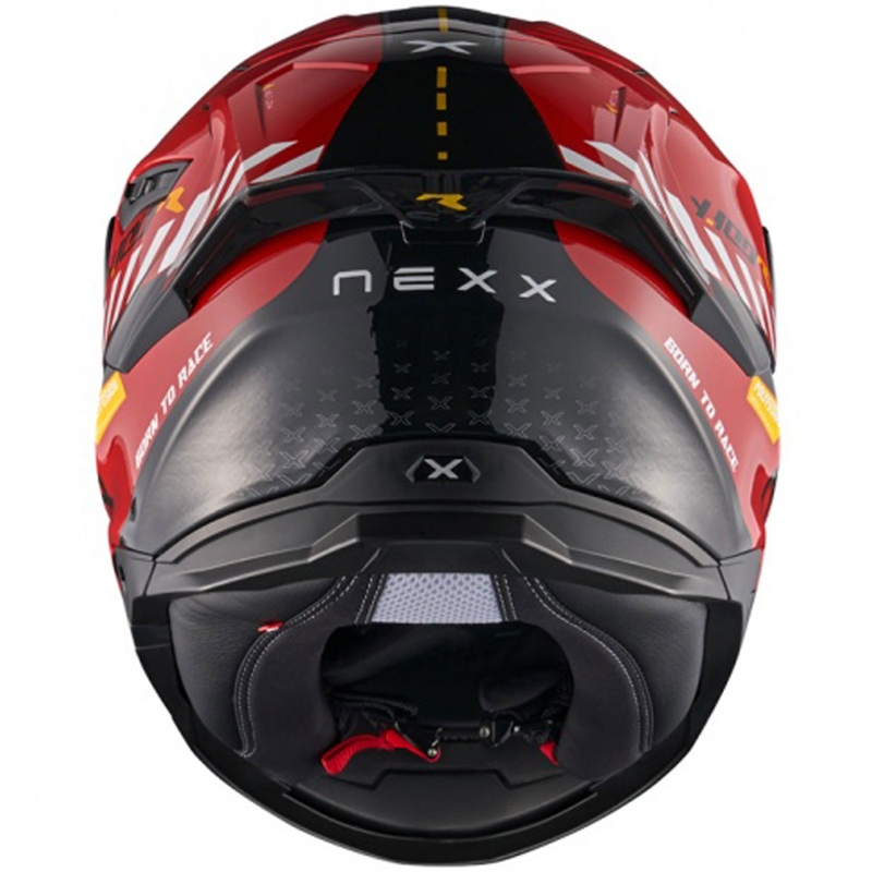 Integrální helma na motorku NEXX Y.100R Fade červeno-černá