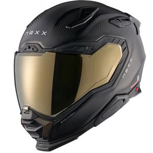 Integrální helma na motorku Nexx X.WST3 Zero PRO Carbon matná zlatá