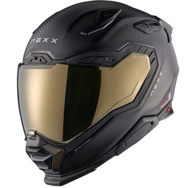 Integrální helma na motorku Nexx X.WST3 Zero PRO Carbon matná zlatá