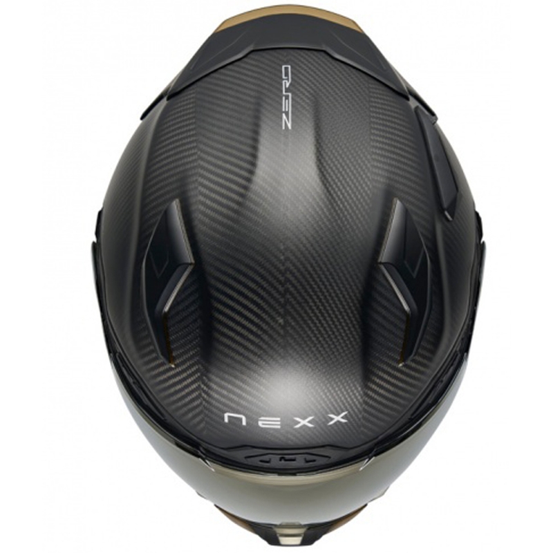 Integrální helma na motorku Nexx X.WST3 Zero PRO Carbon matná zlatá