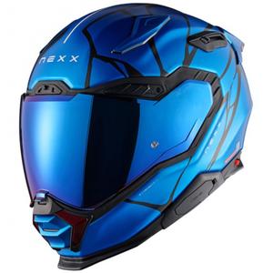 Integrální helma na motorku Nexx X.WST3 B-Side modro-černá