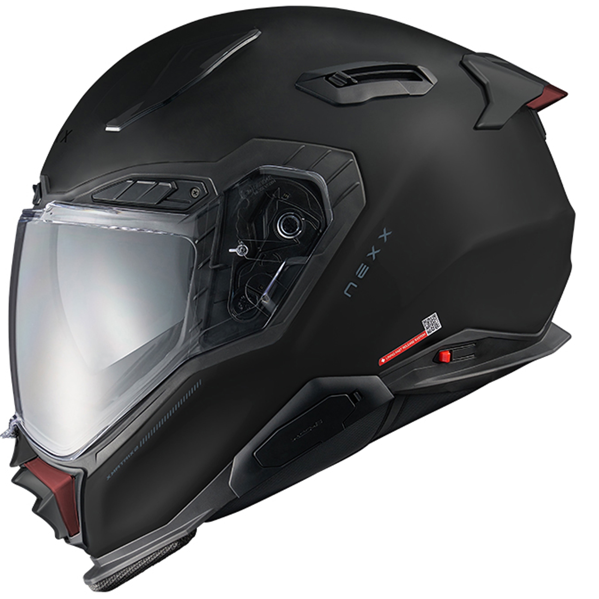 Integrální helma na motorku Nexx X.WST3 Plain černá Velikost: 2XS