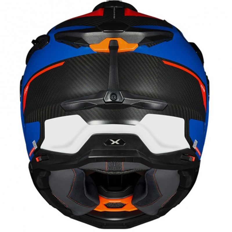 Enduro helma Nexx X.WED3 Keyo modro-červená