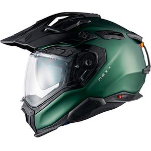 Enduro helma Nexx X.WED3 Plain zelená