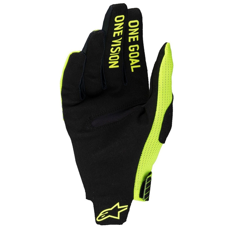 Motokrosové rukavice Alpinestars Radar Pro fluo žluté