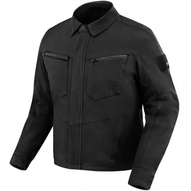 Bunda na motorku Shima Giro černá Velikost: 2XL