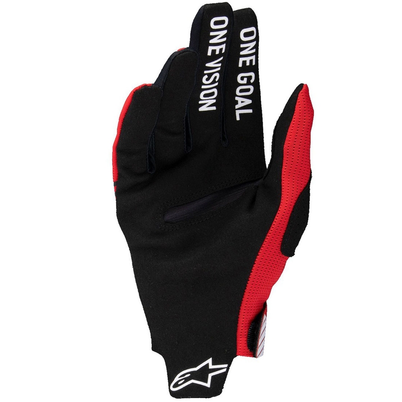 Motokrosové rukavice Alpinestars Radar Pro červené