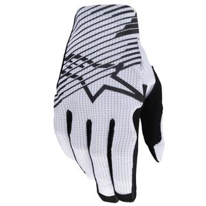 Motokrosové rukavice Alpinestars Radar Pro bílé
