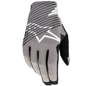 Motokrosové rukavice Alpinestars Radar Pro černo-šedé
