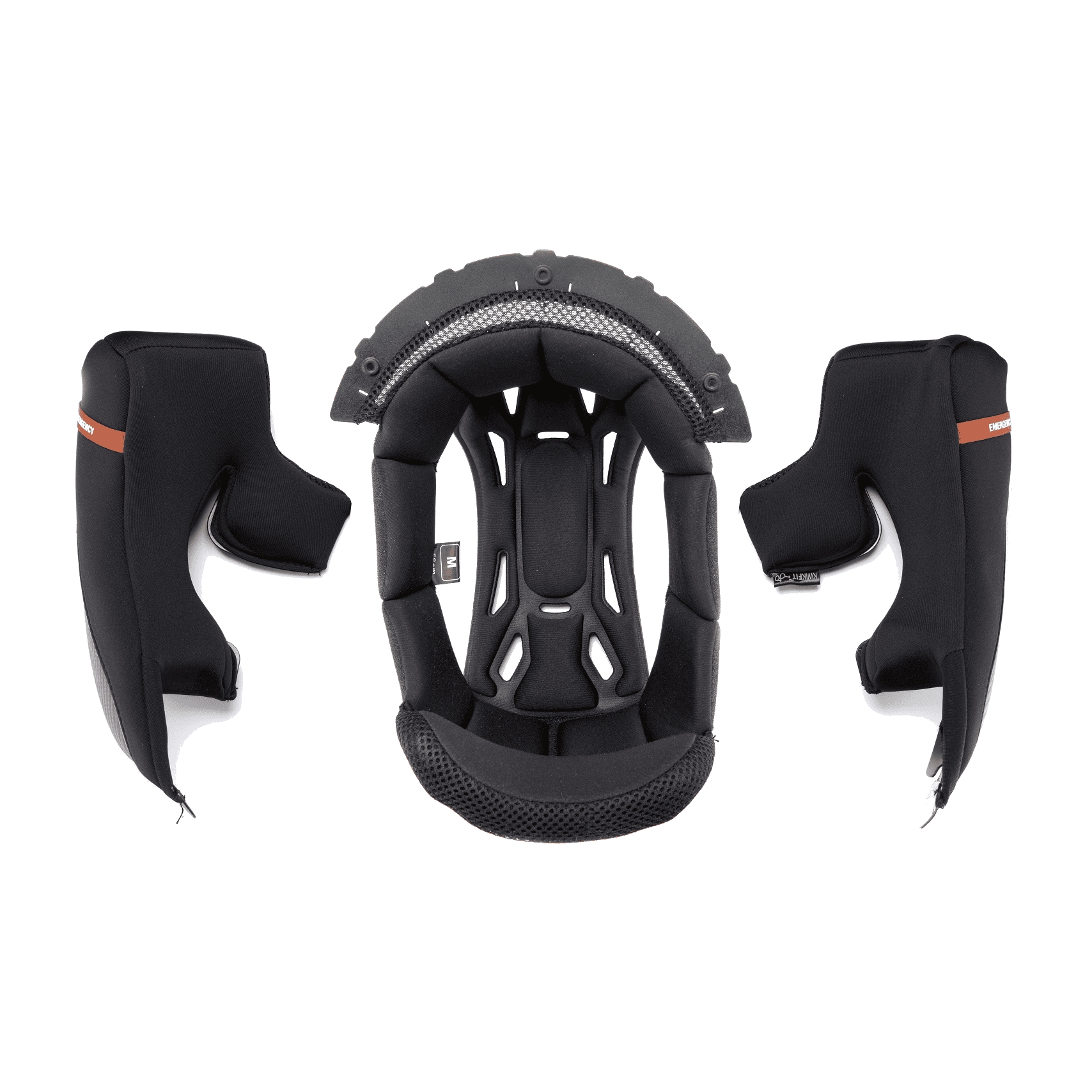 Interiér pro helmy Scorpion Exo-Tech černý Velikost: XS